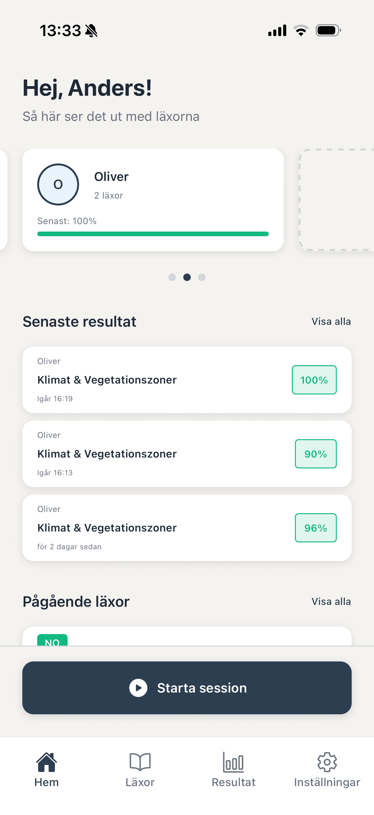 Memrina app on a phone